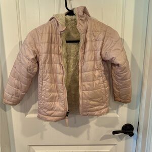 North face reversible fleece. Size 5. Warm. Good condition.